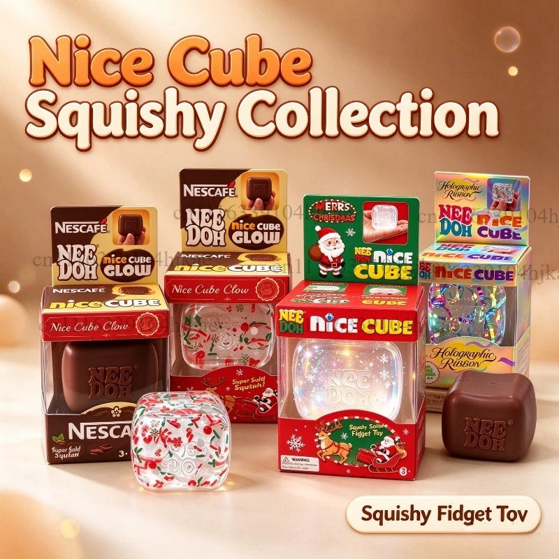 Christmas Santa Cube Squishy 🎅🎄🎁