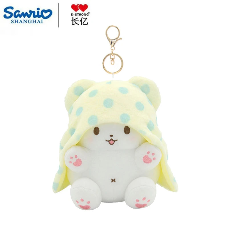 Sanrio Plush Pendant Charm - Kawaii Hangyodon Kuromi My Melody Stuffed Doll Keychain - Birthday Gift