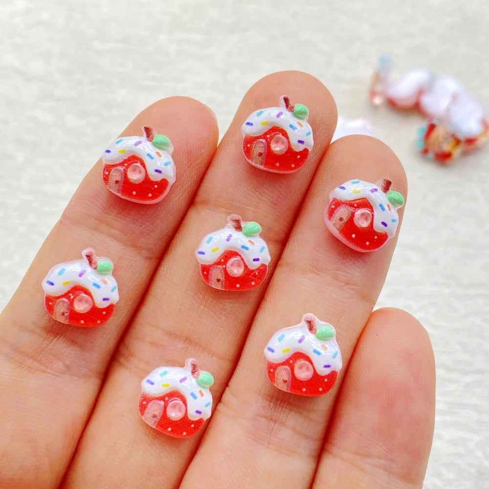 Christmas 3D Resin Nail Charms, 60 Pieces 🎄🎅🎀