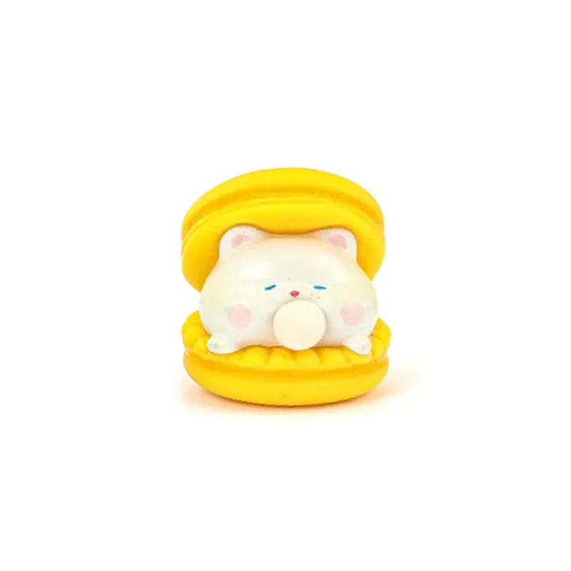 Creative Cute Animal Spit Bubble Burger Pinch Toy – Funny Office & Desk Squeeze Toy