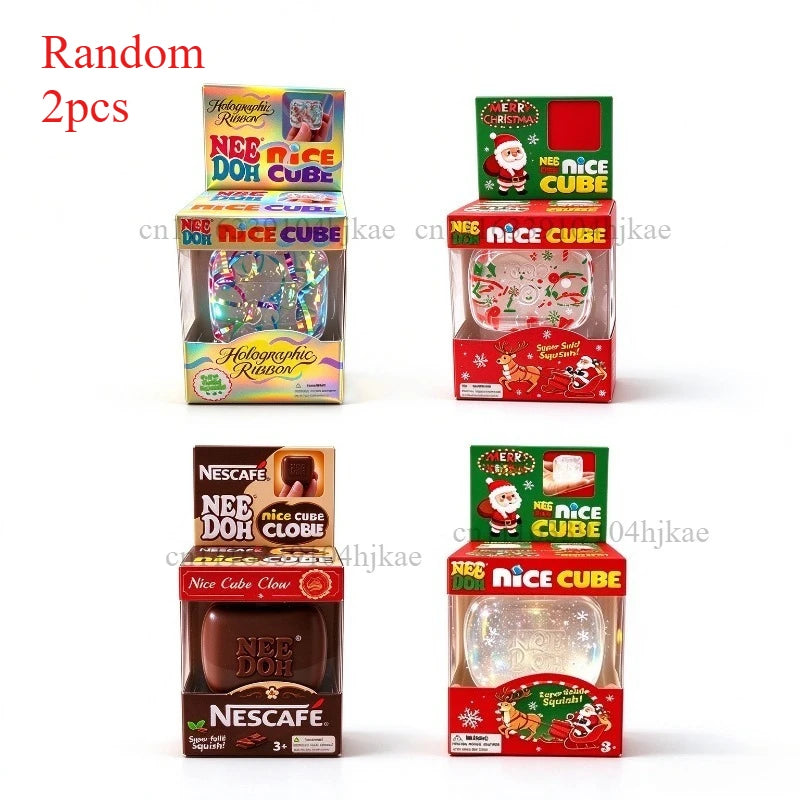 Christmas Santa Cube Squishy 🎅🎄🎁