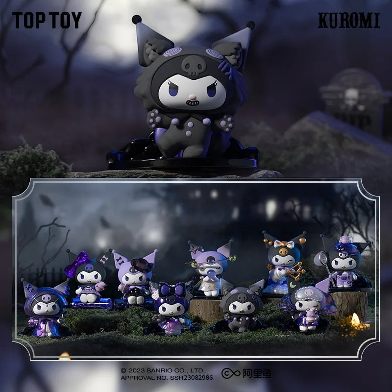 Sanrio Magic Story Series Kawaii Collectible – Kuromi, Cinnamoroll & Friends Cute Ornament Gift