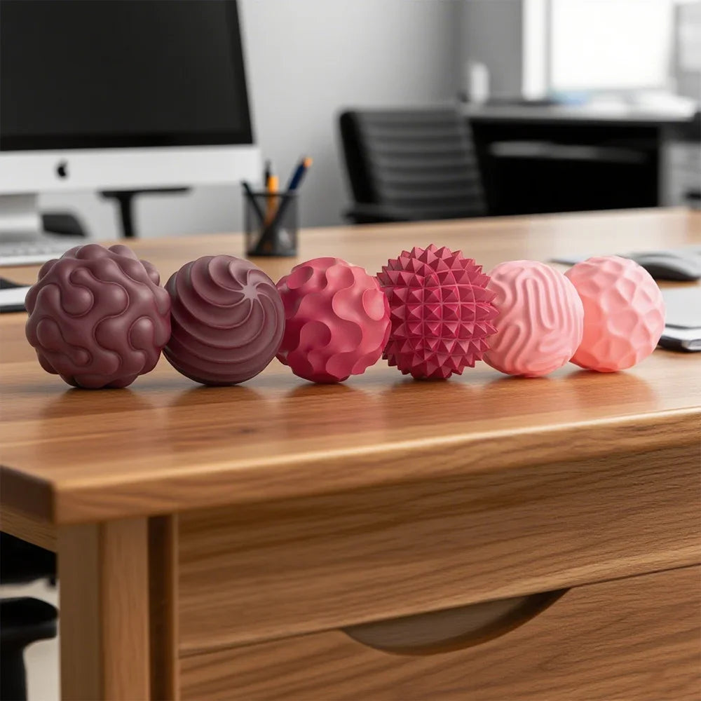 Silicone Magnetic Fidget Balls – Calming Sensory Toy for Adults & Kids