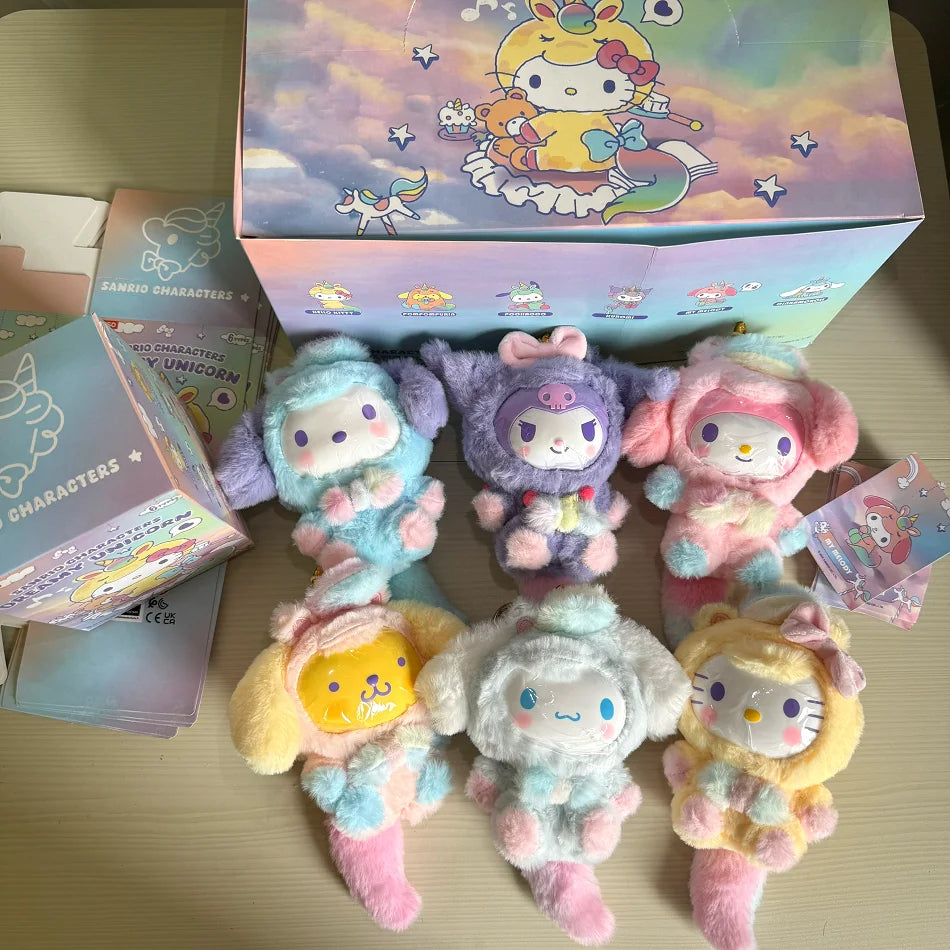 Sanrio Dream Unicorn Series Vinyl Plush Blind Box – Hello Kitty, Kuromi, My Melody & More | Mystery Gift
