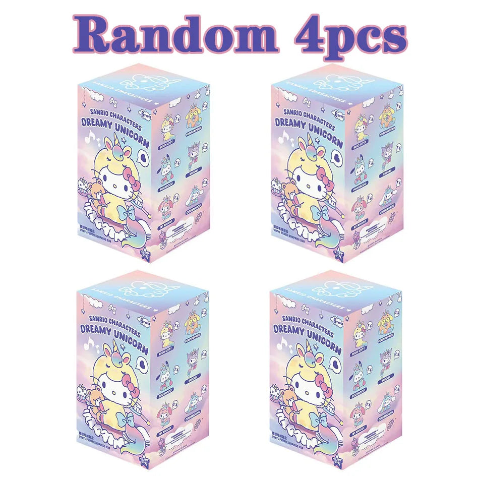 Sanrio Dream Unicorn Series Vinyl Plush Blind Box – Hello Kitty, Kuromi, My Melody & More | Mystery Gift