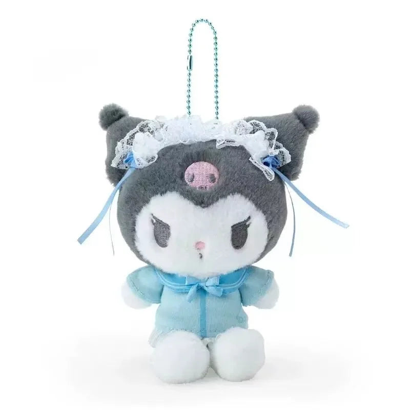 Sanrio Angel Series Plush Keychain – Hello Kitty, Kuromi & Cinnamoroll Mini Doll Pendant
