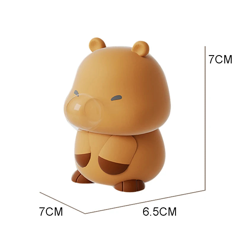Cute Kapybara Animal Spitting Bubbles Squish Squeeze Toy – Sensory Fun for Adults & Kids