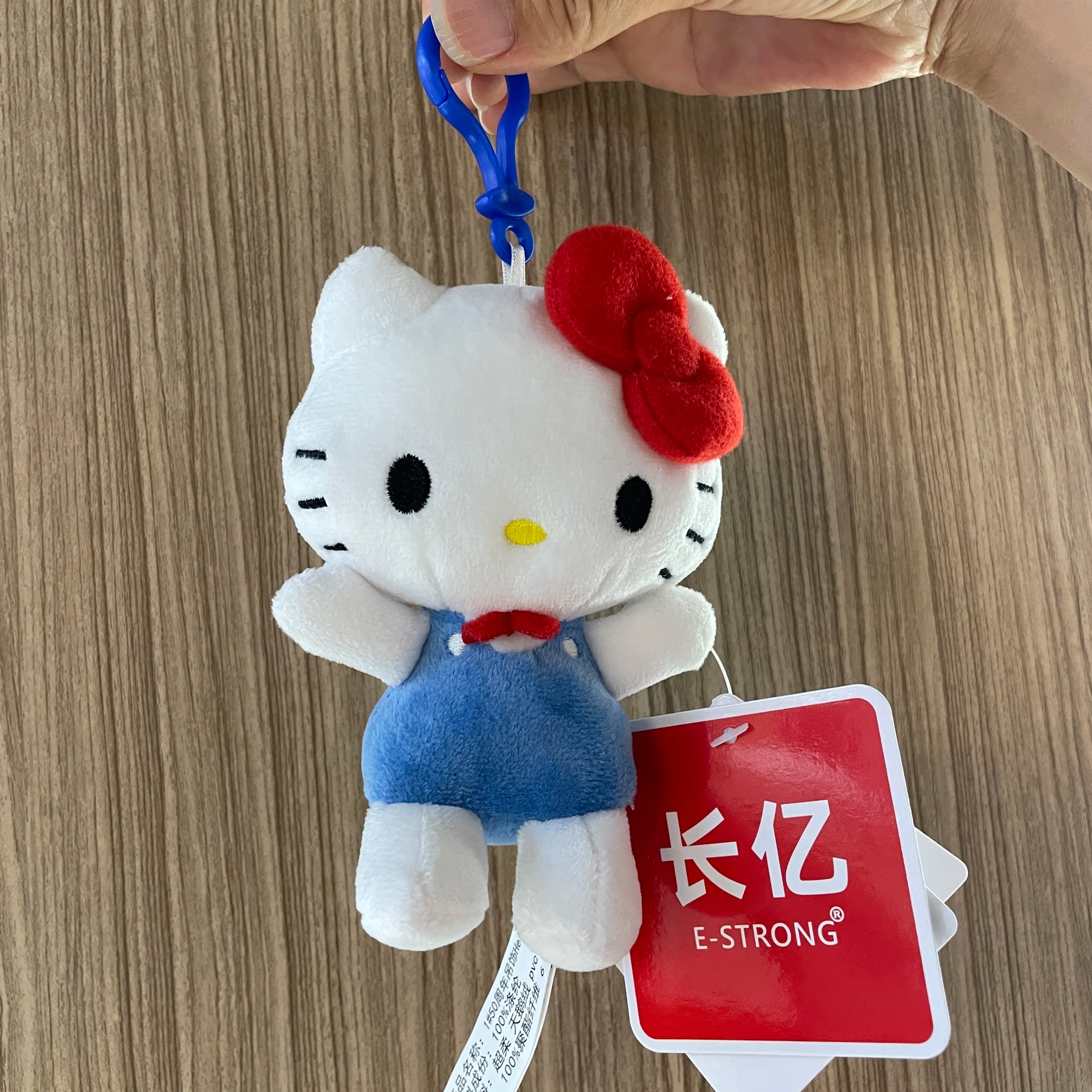 Sanrio Plush Pendant Charm - Kawaii Hangyodon Kuromi My Melody Stuffed Doll Keychain - Birthday Gift
