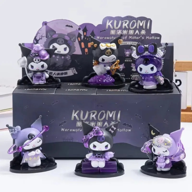 Sanrio Magic Story Series Kawaii Collectible – Kuromi, Cinnamoroll & Friends Cute Ornament Gift