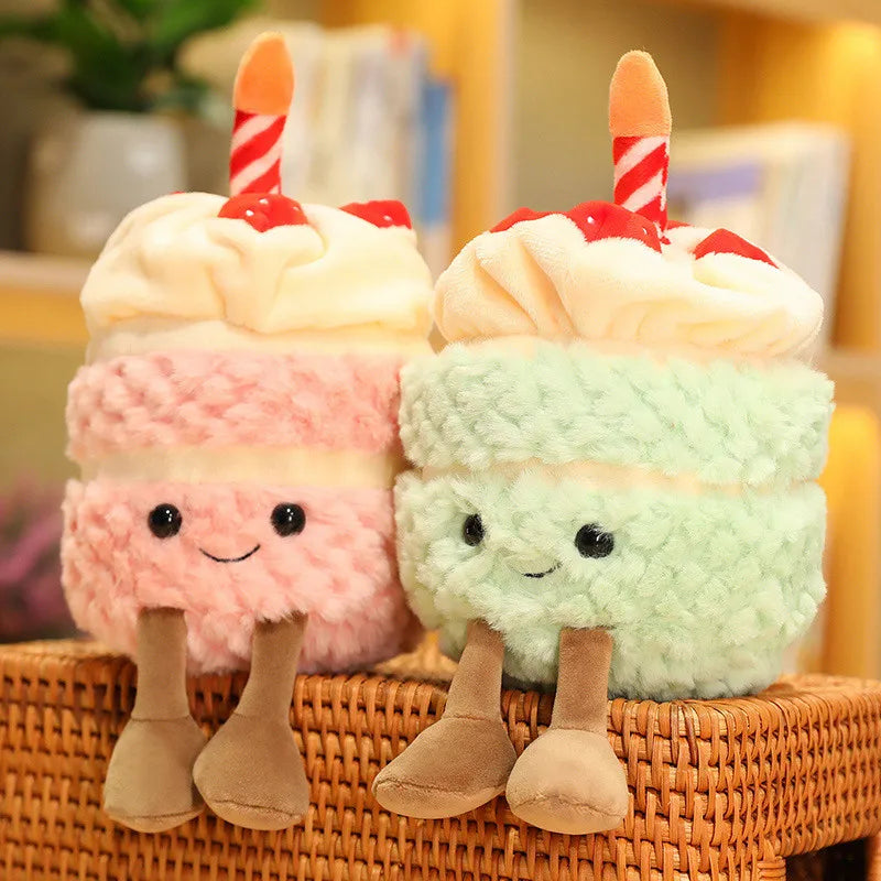 Kawaii Cake & Dessert Plush Pillow 🍰🍪🎀