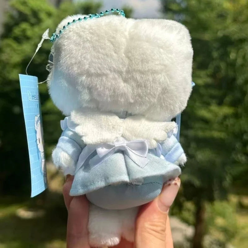 Sanrio Angel Series Plush Keychain – Hello Kitty, Kuromi & Cinnamoroll Mini Doll Pendant