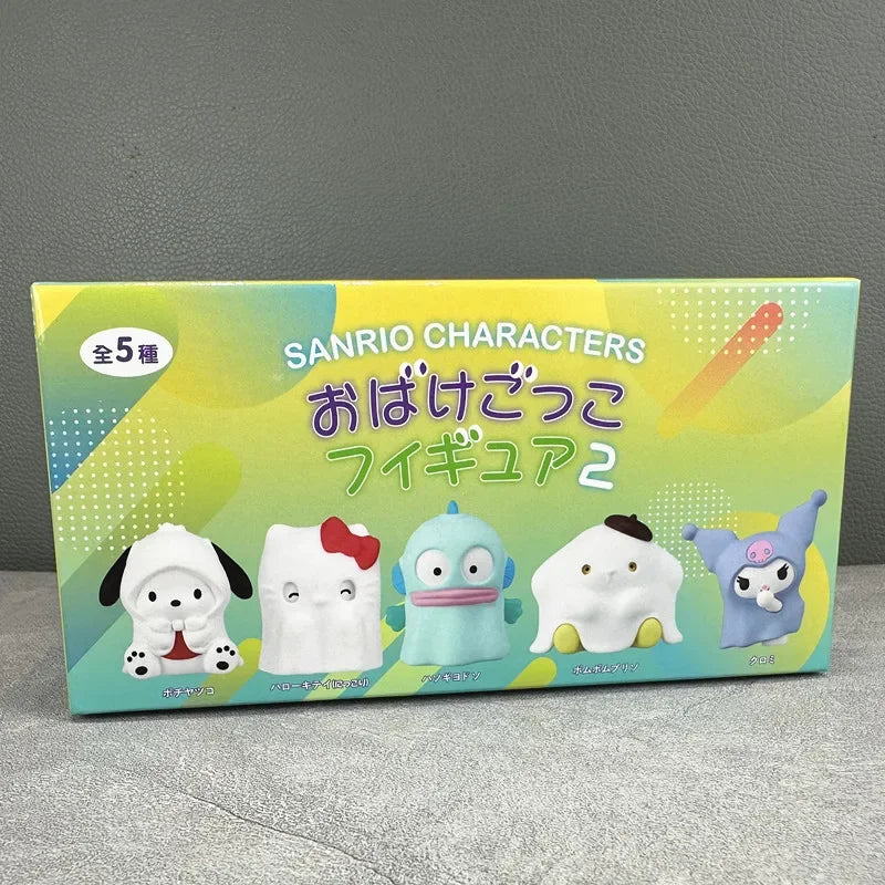 Sanrio Ghost Suit Blind Box Mini Figures – Hello Kitty, Kuromi & Pompom Purin Collection