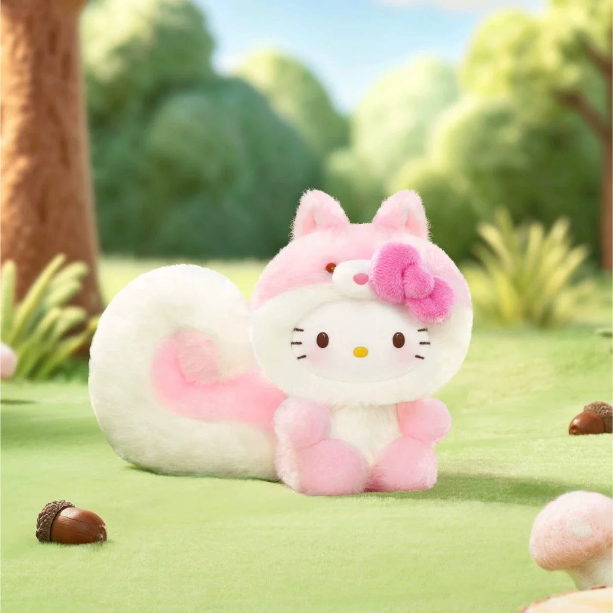 TOPTOY Sanrio Hello Kitty Healing Forest Series Blind Box – Collectible Doll Keychain & Desktop Ornament