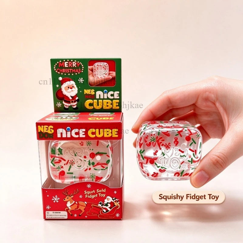 Christmas Santa Cube Squishy 🎅🎄🎁
