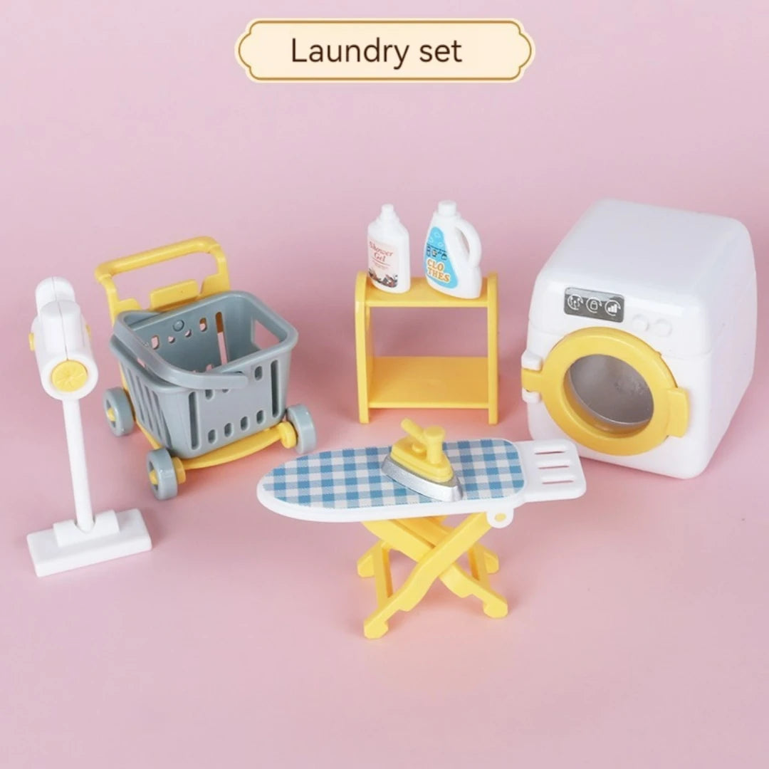 🌿 Forest Animal Family Dollhouse Miniatures 🐻 | 1:12 Scale Accessories