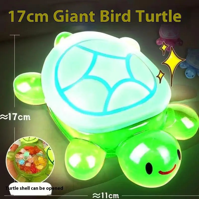 🌙 Glow Turtle Figurine Set 🐢 | Luminous Desk & Shelf Decor ✨