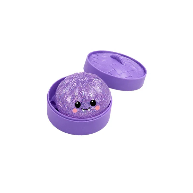 Cartoon Ghost Bun Squishy Toy – Soft Slow-Rising Squeeze Toy | Cute Halloween Ghost Gift & Collectible