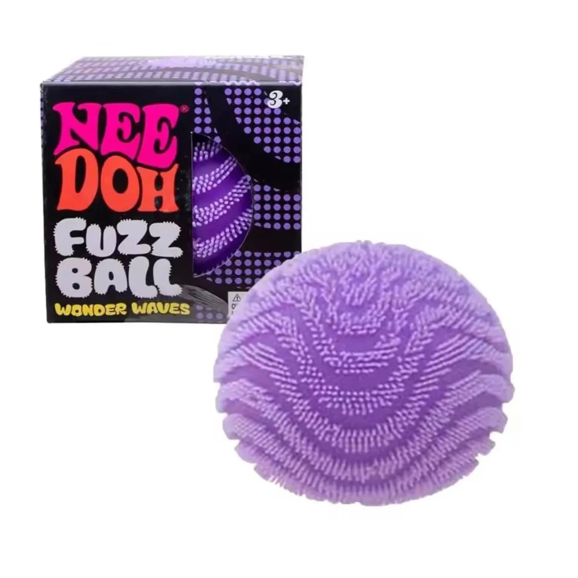 Nee Doh Fuzz Ball – Soft Squishy Squeeze Ball Fidget Toy | Fun Desk Toy & Gift