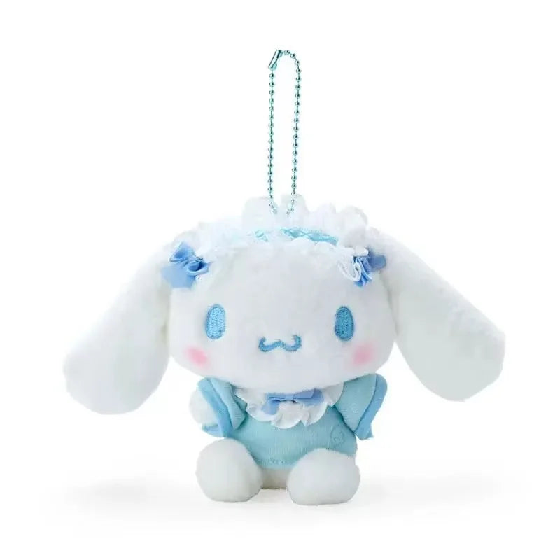 Sanrio Angel Series Plush Keychain – Hello Kitty, Kuromi & Cinnamoroll Mini Doll Pendant