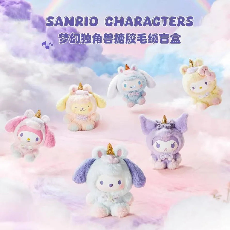 Sanrio Dream Unicorn Series Vinyl Plush Blind Box – Hello Kitty, Kuromi, My Melody & More | Mystery Gift