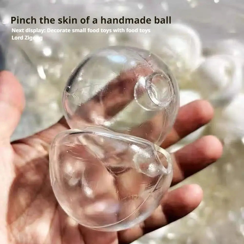 DIY Squishy Ball Making Kit - TPR Skins & Fillers for Personalized Squeeze Toys