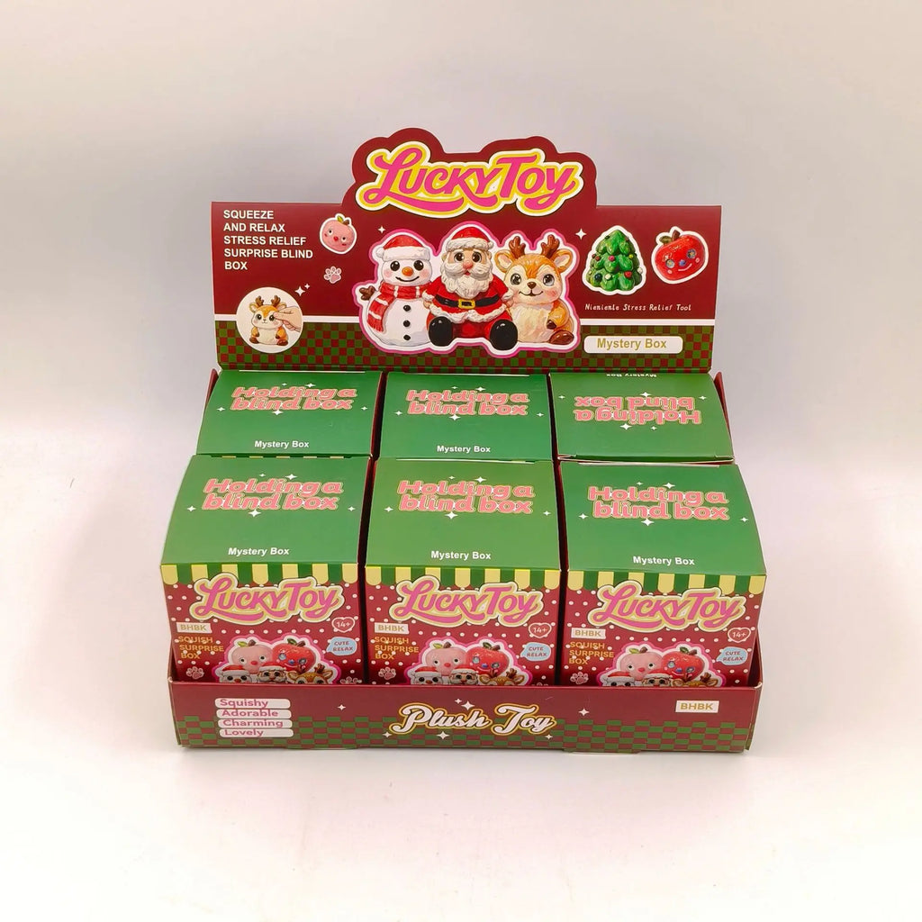 🎄 Christmas Squishy Toy Blind Box 🎁 | Cute Holiday Mystery ✨