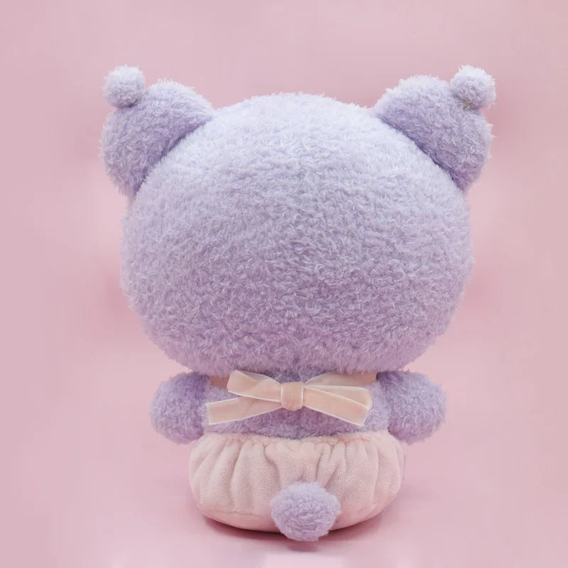 Sanrio Latte Pacifier Plush Keychain – Kuromi, Cinnamoroll, Hello Kitty & My Melody Pendant