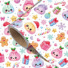 🎄 Kawaii Christmas Gift Wrapping Paper 🎁 | Pastel Dumpling Roll 🎀✨