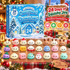💙 Christmas Dumpling Squishy Advent Calendar 🎄 | Blue Winter Box 🎁✨