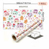 🎄 Kawaii Christmas Gift Wrapping Paper 🎁 | Pastel Dumpling Roll 🎀✨