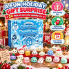 💙 Christmas Dumpling Squishy Advent Calendar 🎄 | Blue Winter Box 🎁✨